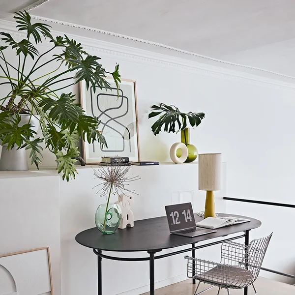 Chulucanas Dekoobjekt - Metall Blumentopf - Art Frame by Benjamin Ewing Bild (gerahmt) von HKliving