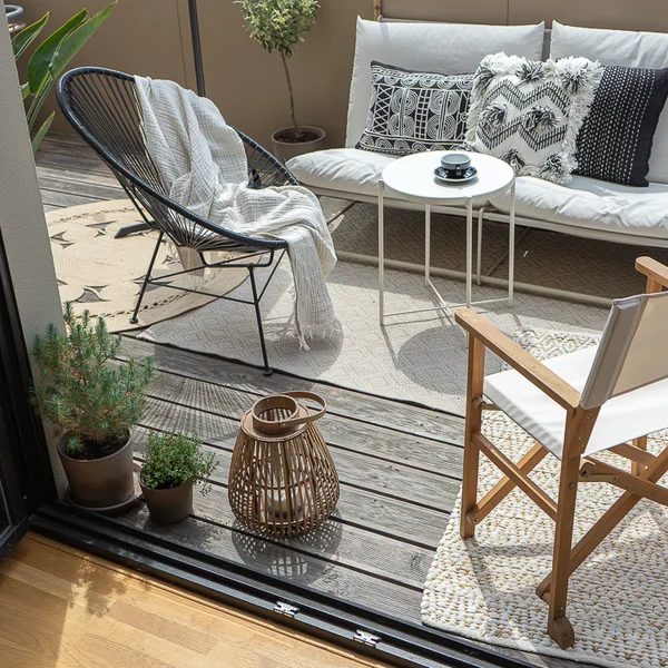 OK Design - Acapulco Chair, schwarz