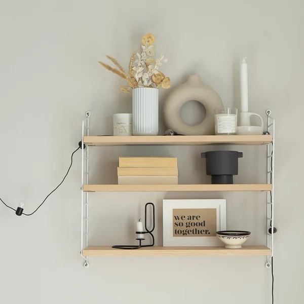 String - Pocket Wandregal, Esche