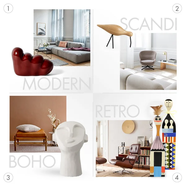 Dekofiguren passend zum Einrichtungsstil