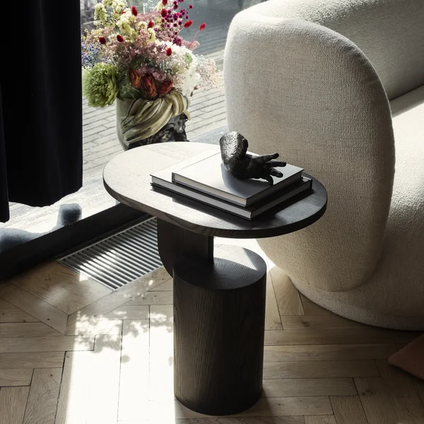 ferm Living - Insert Beistelltisch, schwarz gebeizt