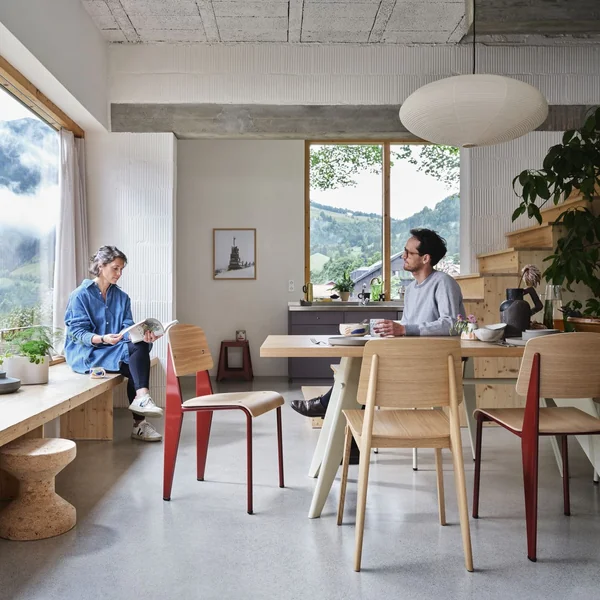 Vitra - Chaise Tout Bois Stuhl, Eiche natur