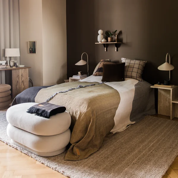 ferm Living - Vista Tagesdecke, sand