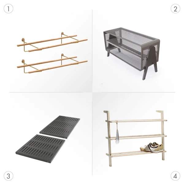 PUK - Schuhaufbewahrung - Grafik - Montage