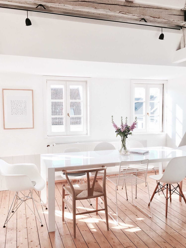 Karlas View Homestory - Esszimmer - Carl Hansen, Hay und Vitra