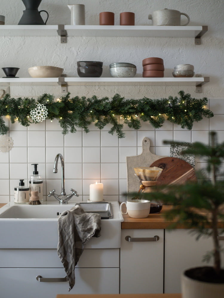 Collection - Blockkerze, weiß