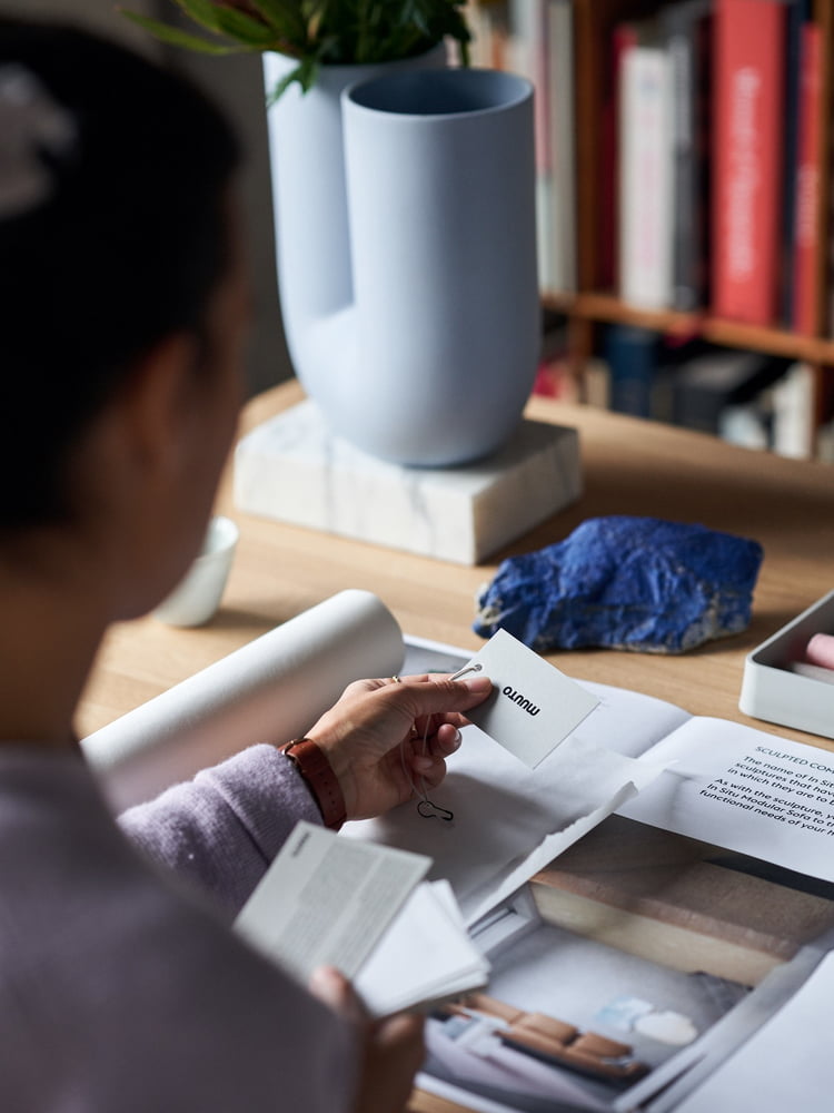 Muuto - Kink Vase, hellblau