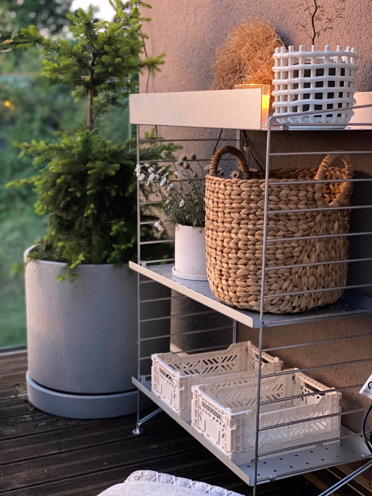 String - Regalsystem für den Outdoorbereich