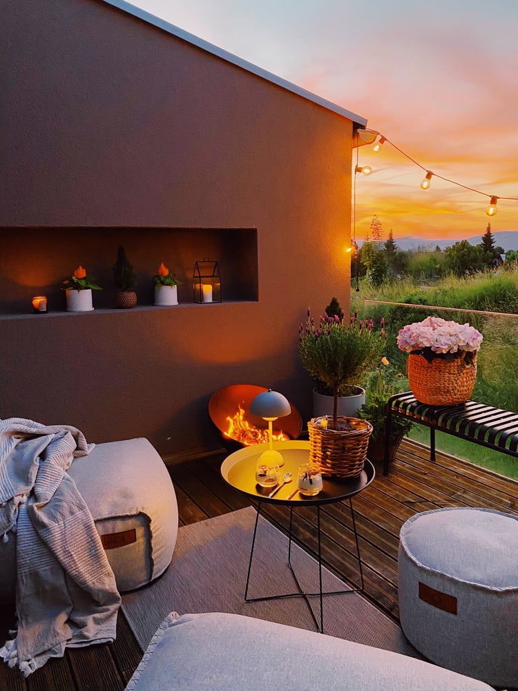 Die Bowl Feuerschale von höfats für den idealen Grillabend