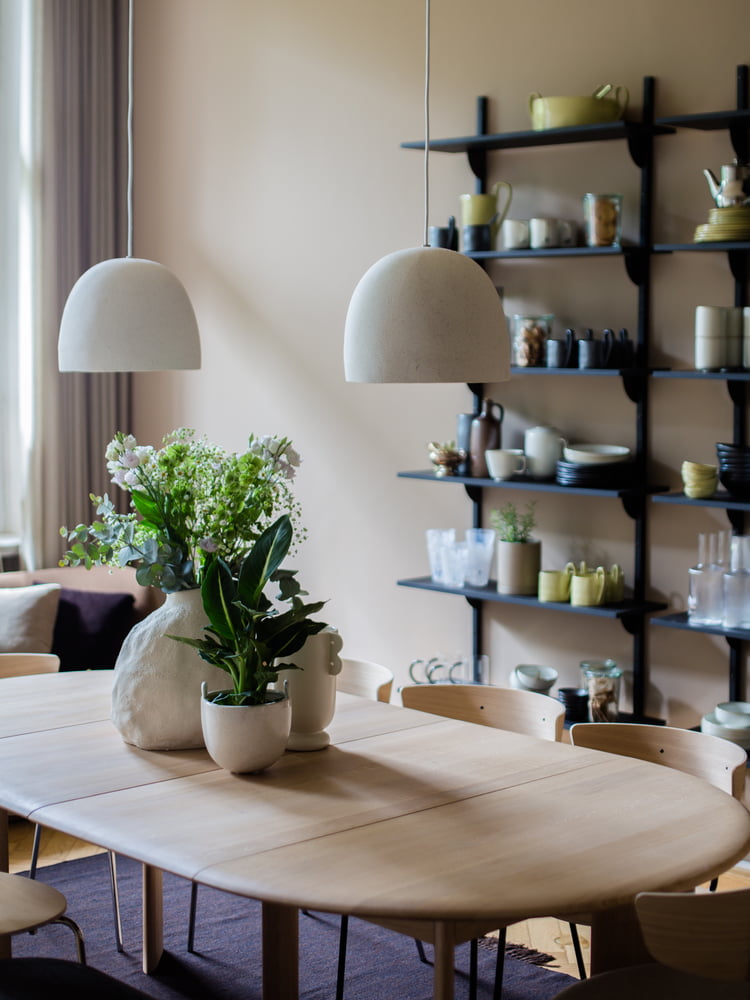 ferm Living - Speckle Pendelleuchte, off-white